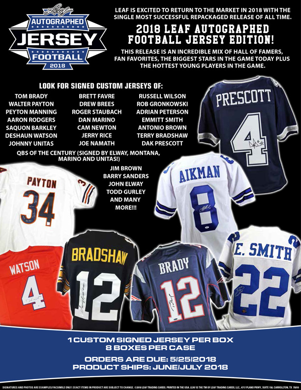 signed football jerseys